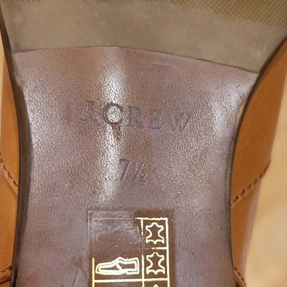 J. Crew Women's Leather Ankle Boots Size 7.5 - Picture 9 of 11